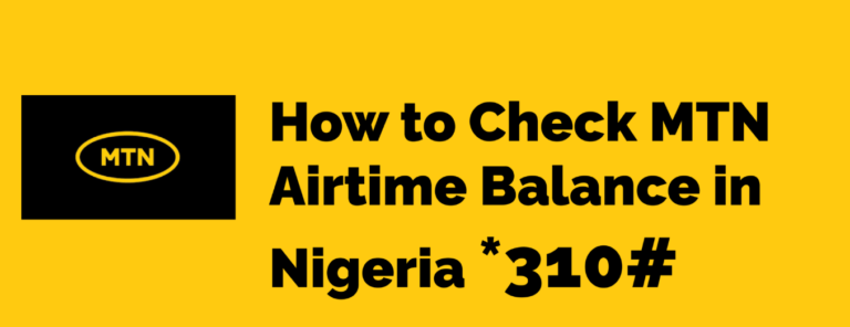 How to Check Mtn Airtime Balance (New Codes)